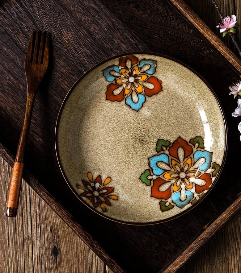 Floral Dreams Series Porcelain Dish