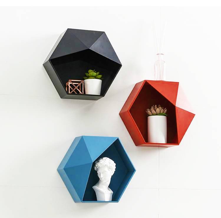 The Style & Home Geometric Wall Mounted Shelf