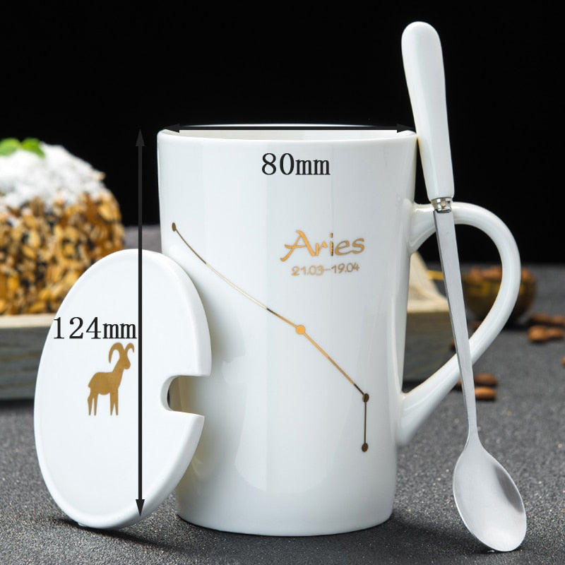 Ceramic Astrological & Constellation Coffee & Tea Mug