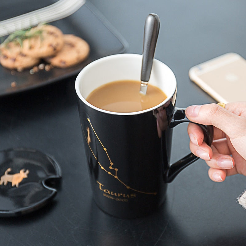 Ceramic Astrological & Constellation Coffee & Tea Mug