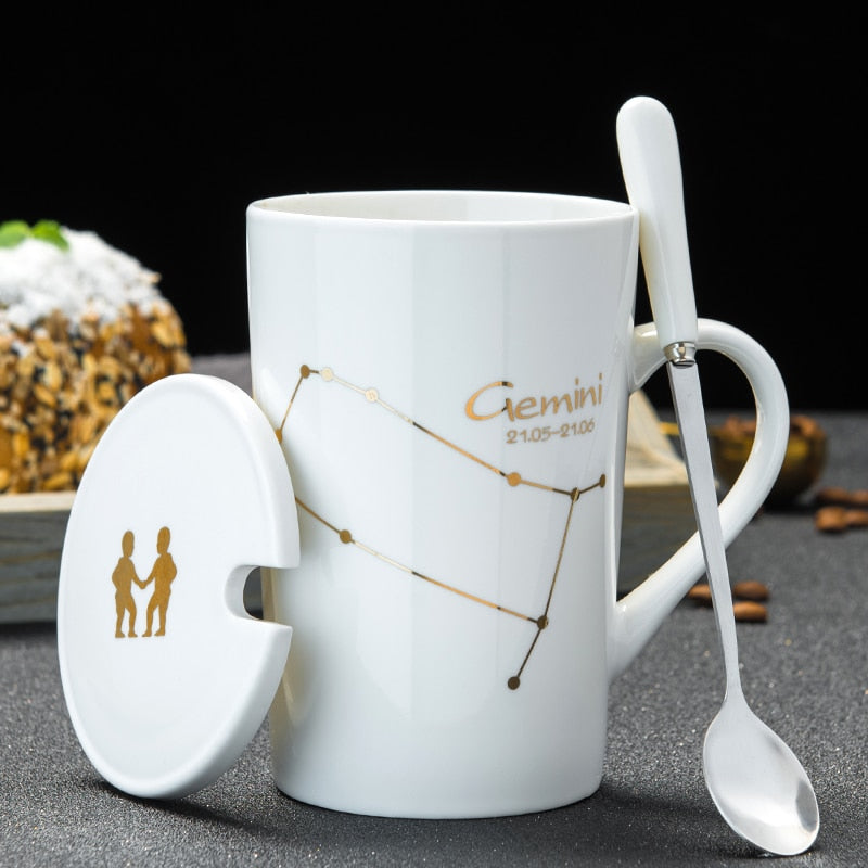 Ceramic Astrological & Constellation Coffee & Tea Mug