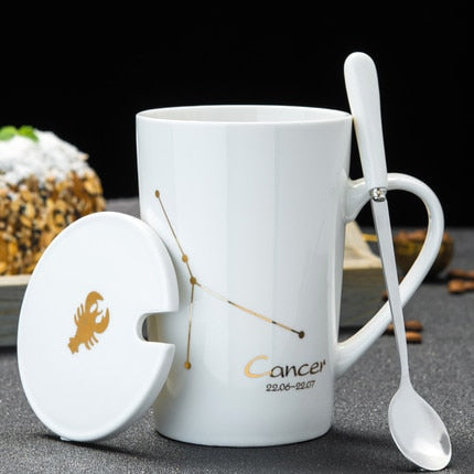 Ceramic Astrological & Constellation Coffee & Tea Mug