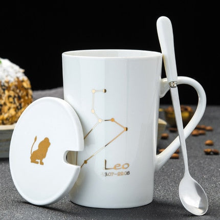 Ceramic Astrological & Constellation Coffee & Tea Mug