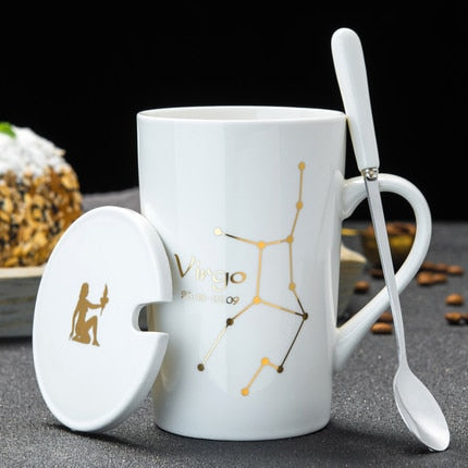 Ceramic Astrological & Constellation Coffee & Tea Mug