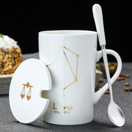 Ceramic Astrological & Constellation Coffee & Tea Mug