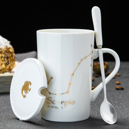 Ceramic Astrological & Constellation Coffee & Tea Mug