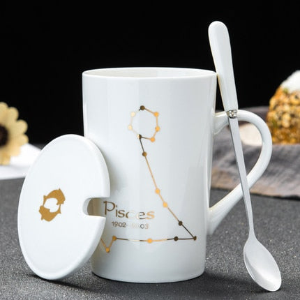 Ceramic Astrological & Constellation Coffee & Tea Mug