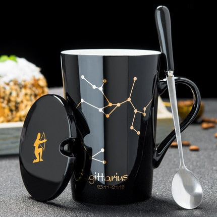 Ceramic Astrological & Constellation Coffee & Tea Mug