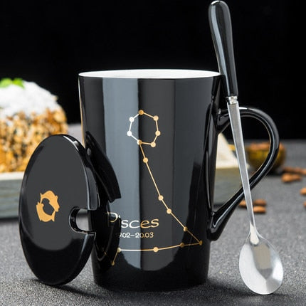 Ceramic Astrological & Constellation Coffee & Tea Mug