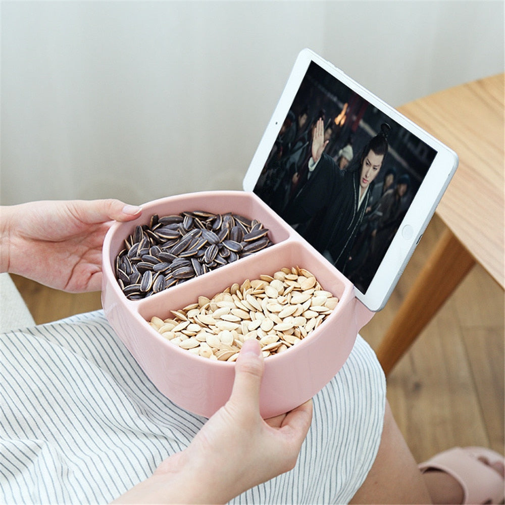 Perfect Food Bowl with Phone/Tablet Holder