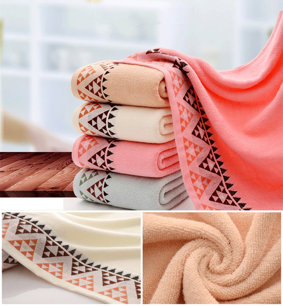 Art of Clean Plush & Absorbant Cotton Face Hand & Bath Towel Set