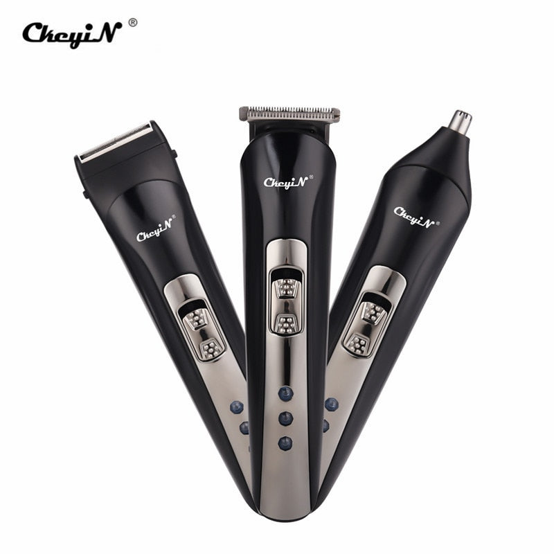 3 In 1 ModernMan Professional Hair Nose Ear & Beard Clipper & Trimmer