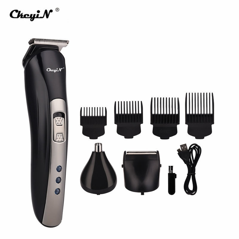 3 In 1 ModernMan Professional Hair Nose Ear & Beard Clipper & Trimmer