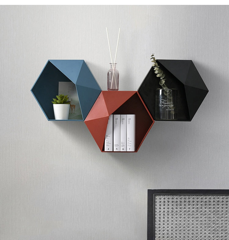 The Style & Home Geometric Wall Mounted Shelf