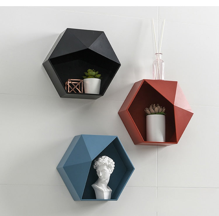 The Style & Home Geometric Wall Mounted Shelf