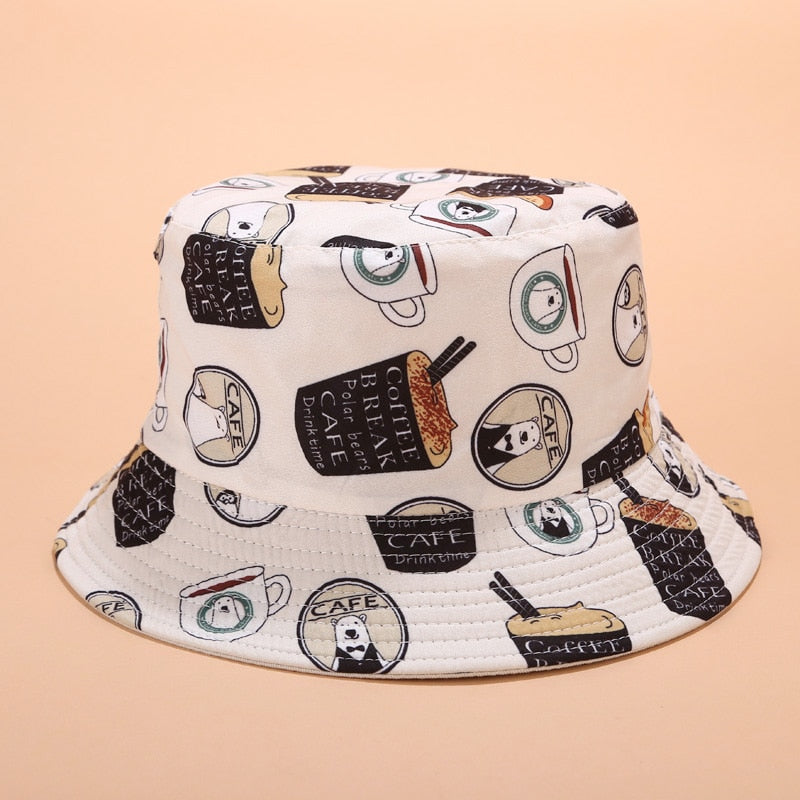 Love For the Brew Vintage Bucket Hat