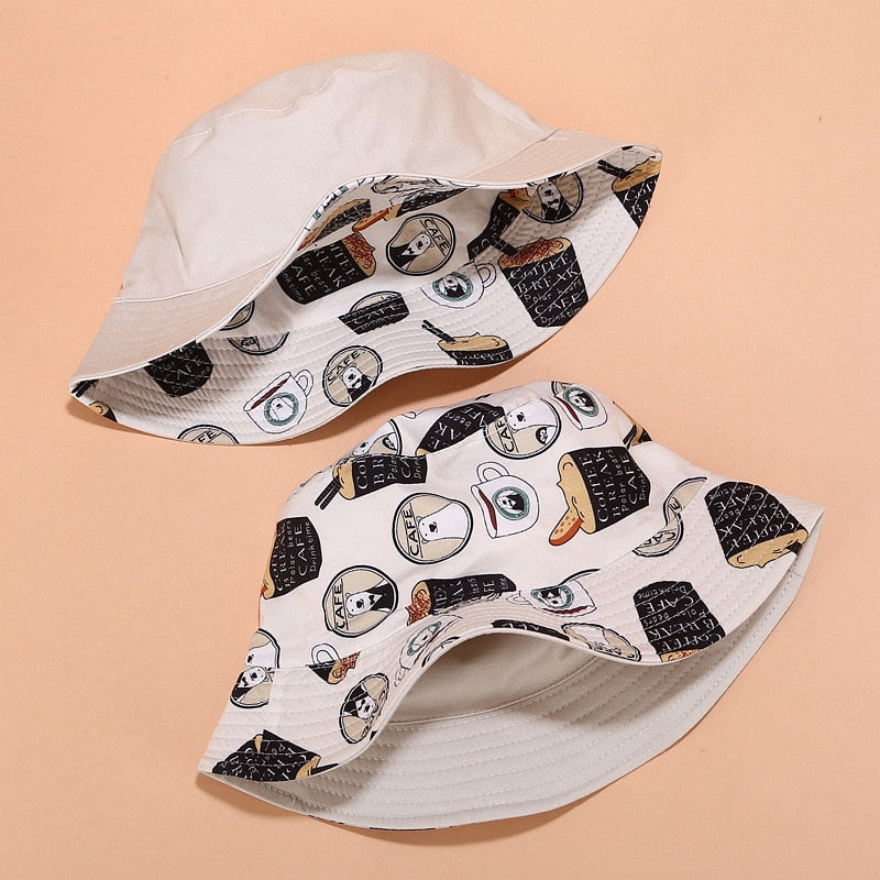 Love For the Brew Vintage Bucket Hat