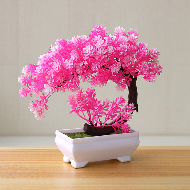 Eternal Beauty Decorative Bonsai Style Potted Plant