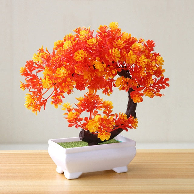 Eternal Beauty Decorative Bonsai Style Potted Plant