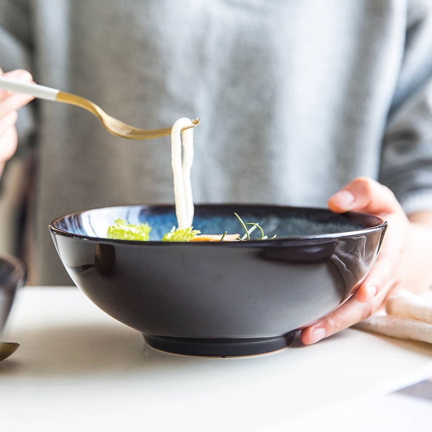 The Yorokobi Moon Japanese Porcelain Bowl