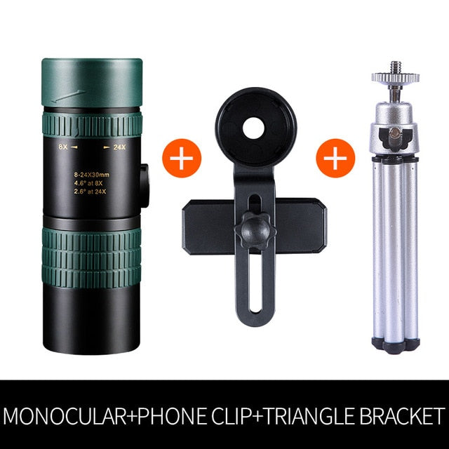 Powerhouse Scalable Monocular Telescope for Smartphone