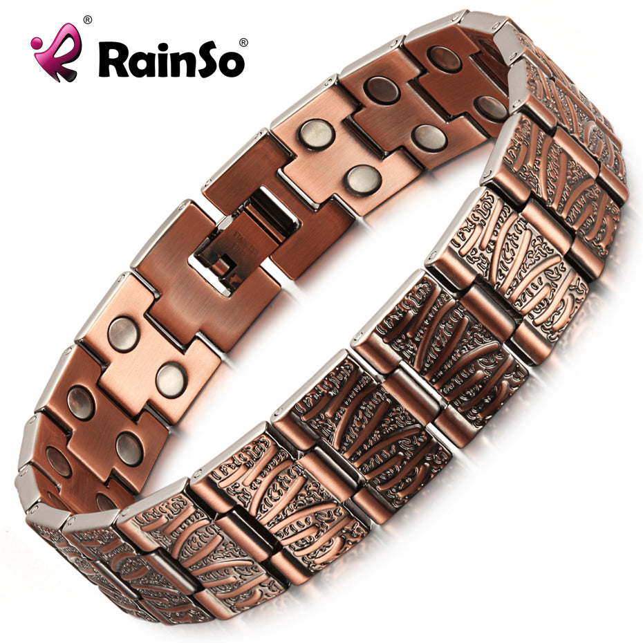 Men's Affinity Copper Magnetic Therapy Bracelet