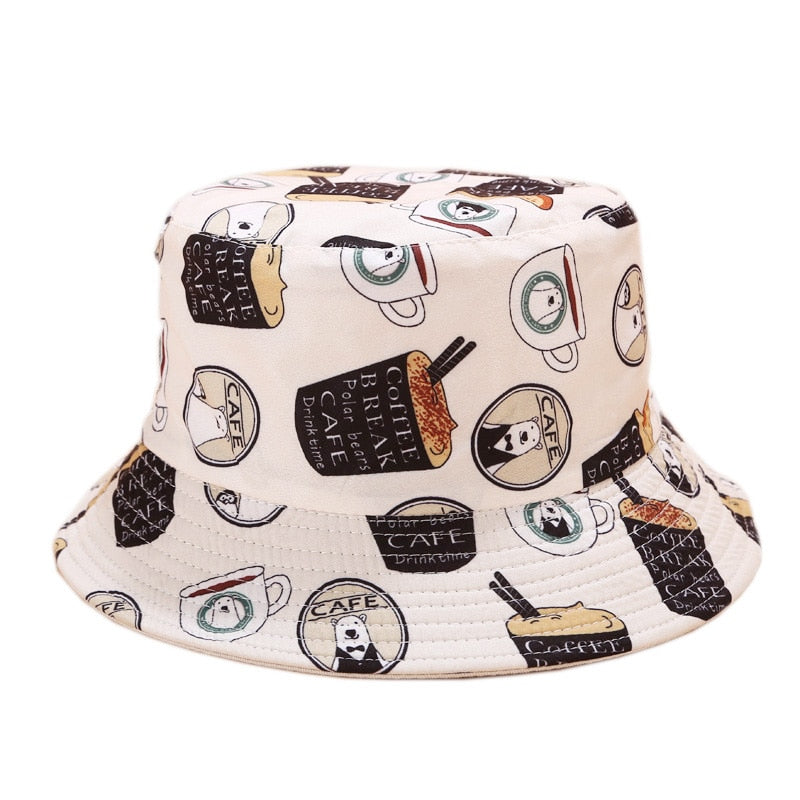 Love For the Brew Vintage Bucket Hat