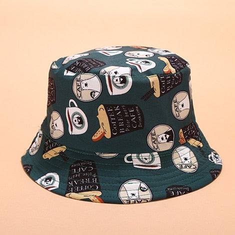 Love For the Brew Vintage Bucket Hat