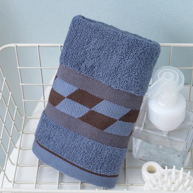 Beroyal Brand 3PC 100% Cotton Hand Towels for Adults Plaid Hand Towel Face Care Magic Bathroom Sport Waffle Towel 35x75cm