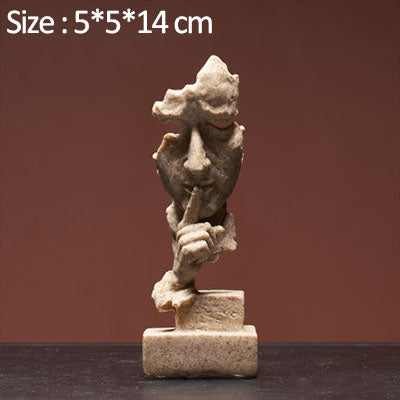 Speak No Evil Miniature Sculpture