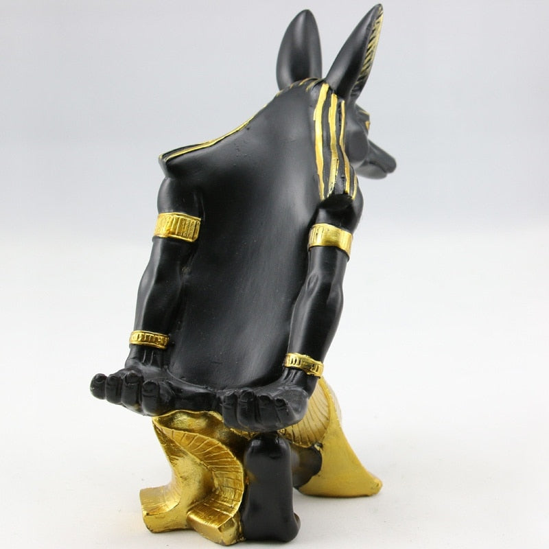 Ancient Egyptian Anubis Wine Bottle Holder