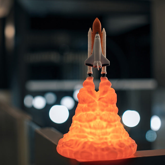 OmegaAlley Space Shuttle Night Lamp